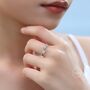 Sterling Silver Sycamore Maple Leaf Motif Ring, thumbnail 3 of 12