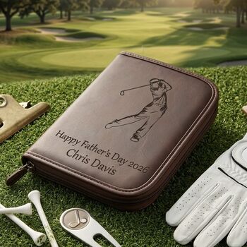 Personalised Golfer’s Accessory Gift Set For Father's Day, 11 of 12