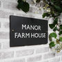 Slate House Sign Size, Style, And Colour Options, thumbnail 4 of 11