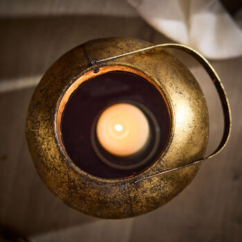 Woodland Scene Copper Candle Holder, 5 of 5