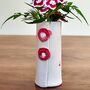 Ceramic Stem Bud Vase Handmade Personalised, thumbnail 3 of 11