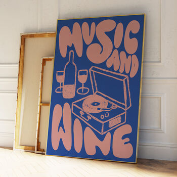 Music And Wine Print, 6 of 10