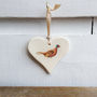 Pheasant Ceramic Heart, thumbnail 4 of 7