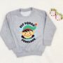 Personalised Elf Squad Kids Christmas Jumper, thumbnail 2 of 2