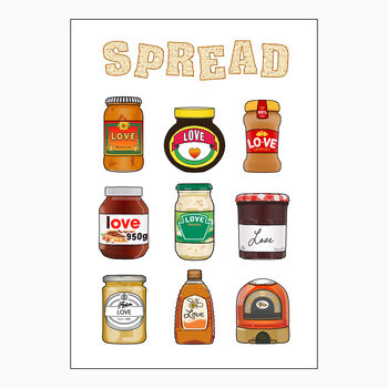 'Spread Love' Graphic Print, 3 of 3