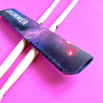 Personalised Space Galaxy Drum Stick Holder, 2 of 2