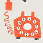 Red Telephone Print, thumbnail 4 of 7