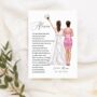 Maid Of Honour Personalised Wedding Card, thumbnail 1 of 4