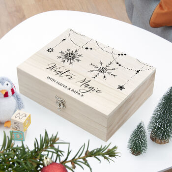 Personalised Winter Magic Christmas Eve Box, 3 of 12