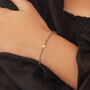 Silver Or Gold Filled Labradorite Gemstone Bracelet, thumbnail 1 of 6