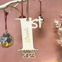 Personalised 1st Christmas 2023 Decoration, thumbnail 5 of 8