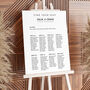 Modern Find Your Seat Sign Wedding Décor, thumbnail 2 of 4
