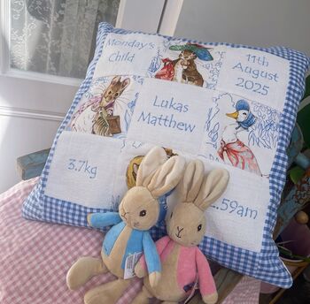 Beatrix Potter* Memory Cushion**, 3 of 11