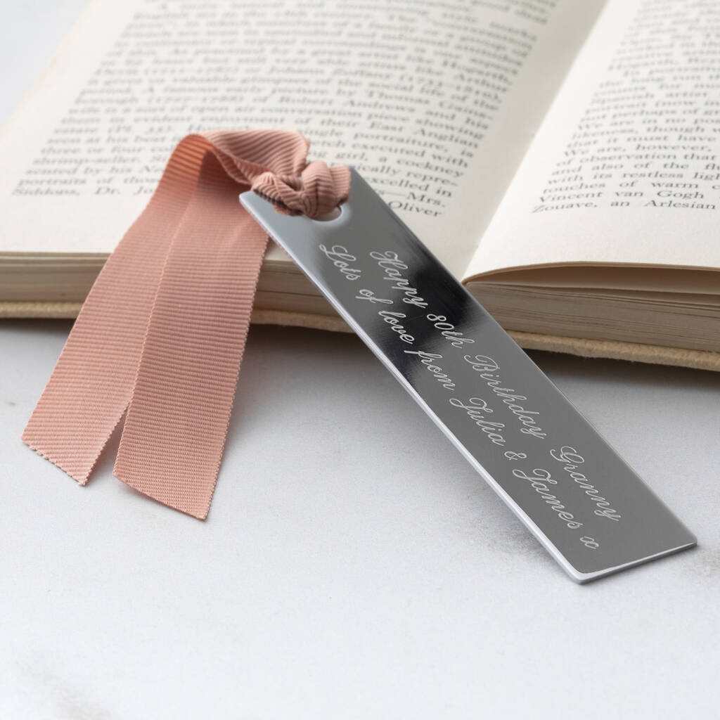 Engraved Bookmark, 1 of 5