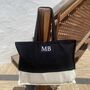 Personalised Square Cotton Beach Bag, thumbnail 1 of 7