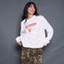 Sleigh World Tour Santa Christmas Sweatshirt, thumbnail 2 of 7