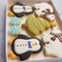 Personalised Antarctic Christmas Cookie Letterbox Gift, thumbnail 2 of 5