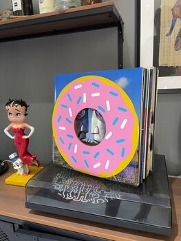 Donut Shape Vinyl Record Holder, 3 of 7