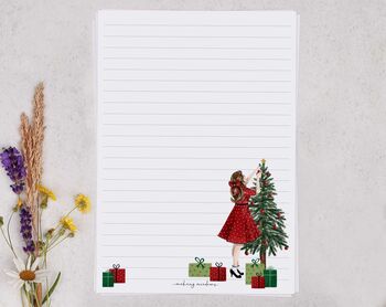 A5 Christmas Letter Writing Paper And Envelopes, 4 of 6