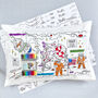 Space Pillowcase Kit + 10 Pens, Colour In And Learn, thumbnail 6 of 7