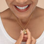 Cancer Zodiac Necklace, Sterling Silver Or Gold Plated, thumbnail 3 of 9