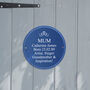 Personalised Blue Heritage Style Plaque Sign, thumbnail 6 of 10
