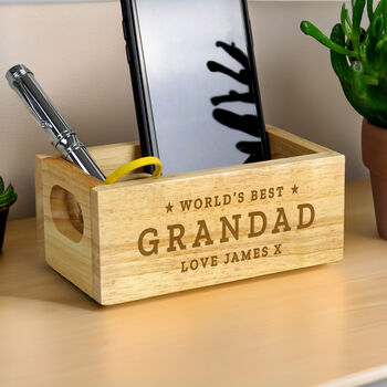 Personalised World’s Best Mini Crate, 8 of 8