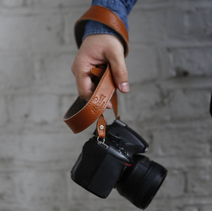 Adjustable Leather Camera Strap, 1 of 5