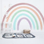 Large Watercolour Rainbow Wall Sticker, thumbnail 3 of 3