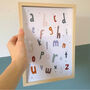 Children's Alphabet Print, thumbnail 3 of 4