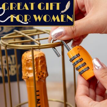The Great Gatsby Champagne Escape Room Game, 6 of 8