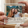 Personalised Couples Names And Photo Crystal Token, thumbnail 3 of 9