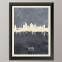 Oxford Skyline Print And Box Canvas, thumbnail 4 of 6