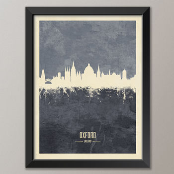 Oxford Skyline Print And Box Canvas, 4 of 6