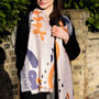 Personalised Abstract Brush Strokes Studio Design Scarf, thumbnail 3 of 9