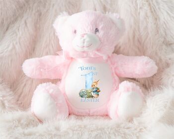 Personalised Blue First Easter Teddy, 9 of 12