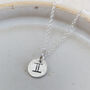 Sterling Silver Dinky Zodiac Sign Pendant, thumbnail 6 of 12