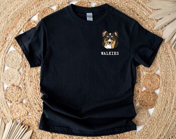 Personalised Sheltie T Shirt, 2 of 6