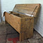 Millar Reclaimed Scaffolding Storage Box And Bench, thumbnail 3 of 5