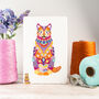 Mandala Cat Cross Stitch Kit, thumbnail 1 of 11