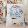 Forget Me Not Illustration Fabric Gift, thumbnail 7 of 7