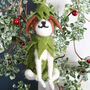 Dog With Christmas Tree Outfit Decoration, thumbnail 1 of 3
