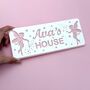 Personalised Fairies Children's Door Plaque, thumbnail 6 of 12