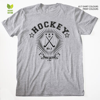 Field Hockey Collegiate Unisex T Shirt, 2 of 11