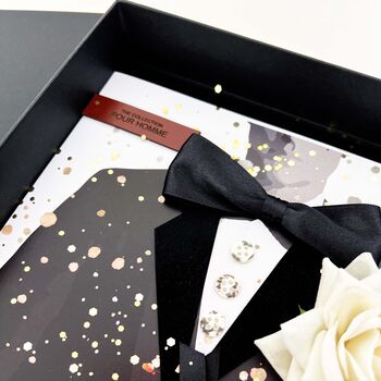 Tuxedo Suit Luxury Scented Birthday Card For Him, 4 of 11