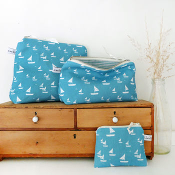 Sailboats Mid Pouch, 3 of 3