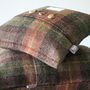 Autumn Bracken Harris Tweed Cushion, thumbnail 2 of 8
