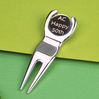 Personalised Golf Marker Tool Gift, 5 of 9