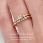 9ct Gold Diamond Engagement Ring, thumbnail 7 of 10