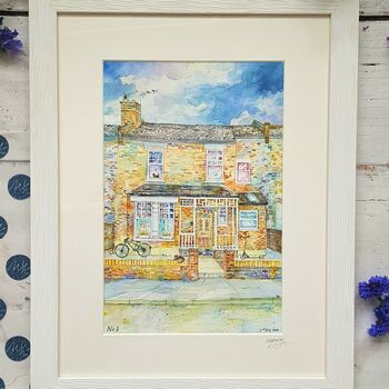 Personalised House Portrait Painting, 3 of 12